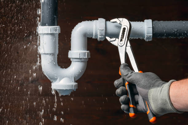 Professional Drain Cleaning technician working in Otis, MA
